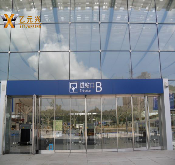 玻璃平移自动感应门