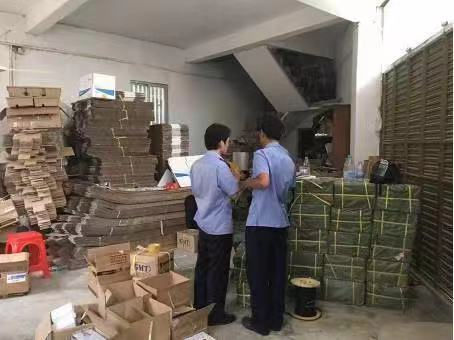 松下自动门打假行动现场 松下自动门打假行动现场