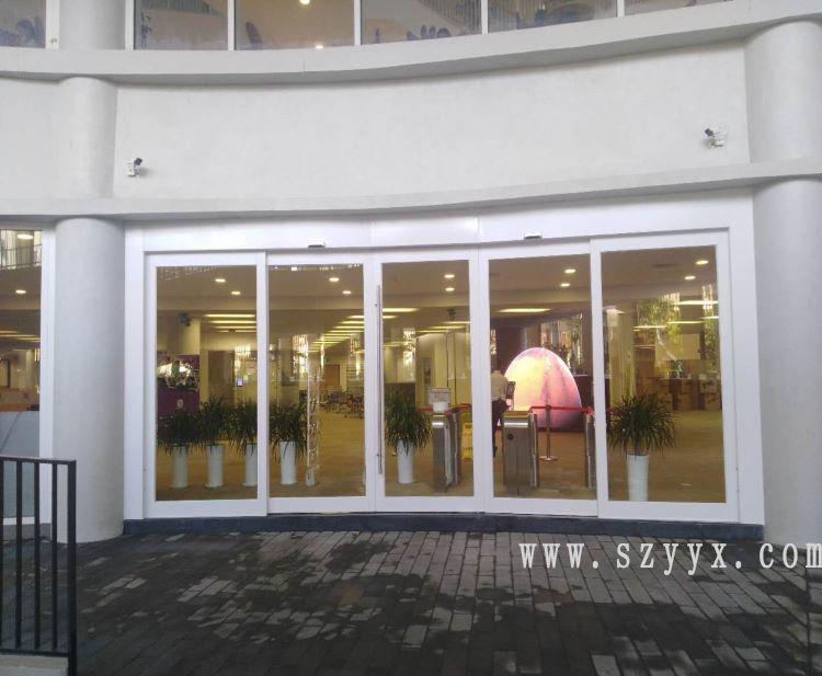 有框玻璃平移自动感应门 有框玻璃平移自动感应门