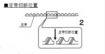 松下自动门皮带切断-示图