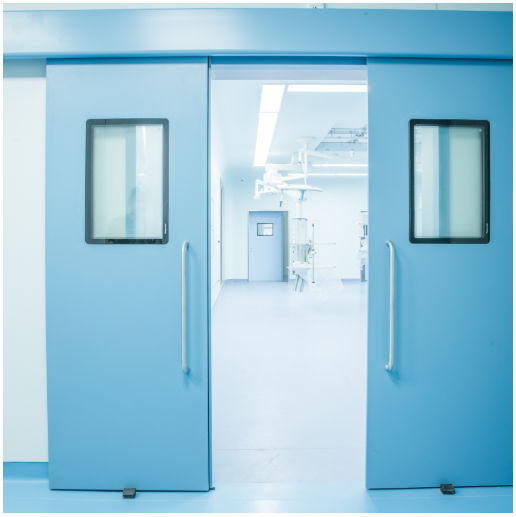 医用洁净自动门（平移）-成品效果图