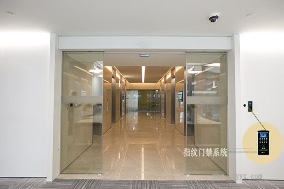 指纹门禁自动门
