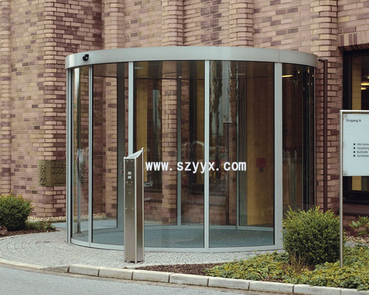 弧形玻璃感应自动门