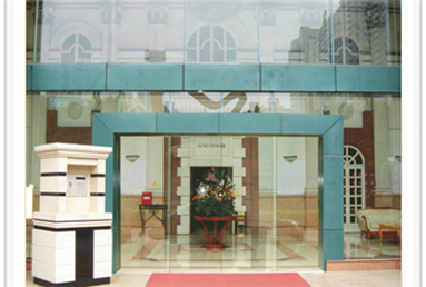 平移自动门-万科大厦案例图片