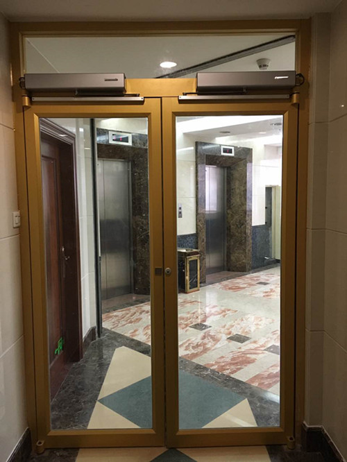 松下捷帝90度平开自动门