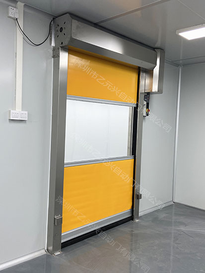 车间快速卷帘门-工业车间定制案例图片