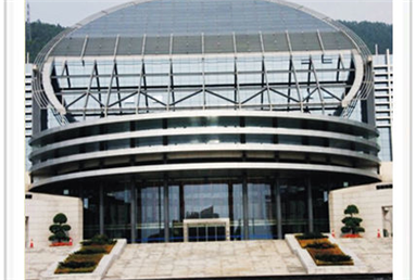 国家工商学院自动感应门工程