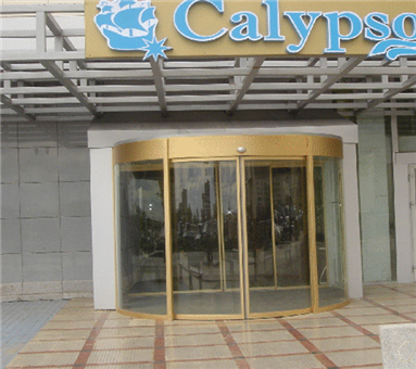 酒店弧形自动门